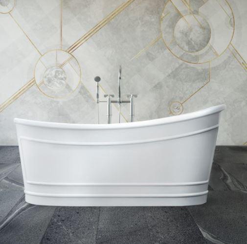 Ritz 1676 White Bath - Bayside Bathroom