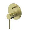 Textura Shower/Bath Diverter Mixer - Brushed Brass